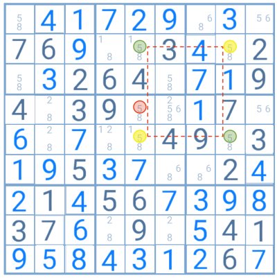 de resolución de sudoku avanzadas SudokuOnline.io
